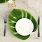 Tropical Greenery Delight: Set of 12 Artificial Monstera Leaves